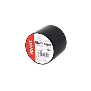 Tapes, Black PVC Tape   10m x 48mm, AMIO