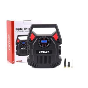 Mini and Low Noise Air Compressors, 12v Digital Air Compressor Tyre Inflator   10bar /150PSI, AMIO