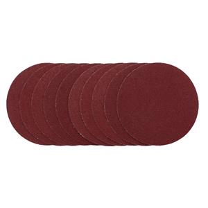 Sanding Discs, Draper 02694 Sanding Discs, 125mm, Hook & Loop, 80G (Pack of 10), Draper