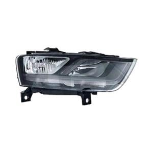 Lights, Right Headlamp (Halogen, Takes H7 / H7 Bulbs, Supplied With Bulbs & Motor, Original Equipment) for Audi Q3 2011 2014, 