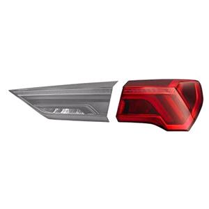Lights, Right Rear Lamp (Outer, On Quarter Panel, LED, Original Equipment) for Audi Q3 2018 to 2025, 