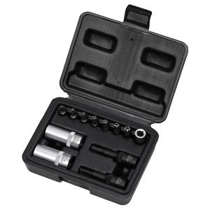 Specialist Engine Tools, Draper 02907 Air Conditioning and ECU Tool Kit, 1/4" Sq. Dr. (12 Piece), Draper