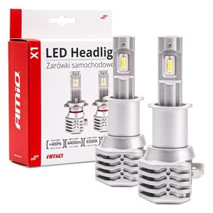 Bulbs   by Bulb Type, X1 mini 44W Series H3 Headlight Bulb, AMIO
