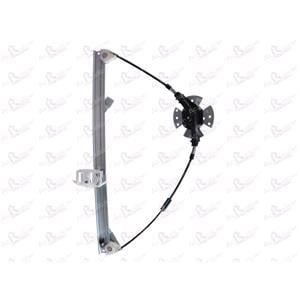 Window Regulators, Rear Left Manual Window Regulator for RENAULT MODUS (F/JP0_),  2004 2012, 4 Door Models, AC Rolcar