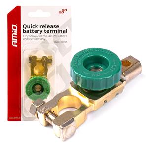 Uncategorised, Quick Release Battery Terminal max.300A, AMIO