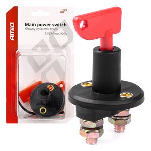 Switches, Main Power Switch 12/24V max 150A, peak 300A, AMIO