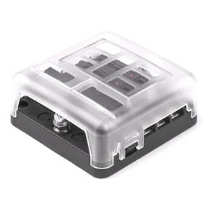 Cable Connector, 6 way fuse box set with neutral line, AMIO