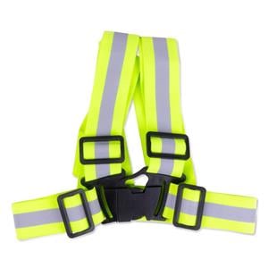 Emergency and Breakdown, Reflective Hi Visibility Vest Safety Belt Style   Green , AMIO