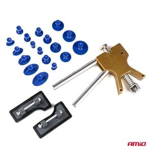 Dent Repair, Heavy Duty Dent Removal Kit   Dent Puller and Mushroom Adapters, AMIO