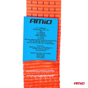 Ratchet Tie Down Strap 5000kg 50mm - 6m