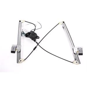 Window Regulators, Front Left Electric Window Regulator (with motor) for FORD FOCUS Saloon (DFW), 1999 2005, 2 Door Models, WITHOUT One Touch/Antipinch, motor has 2 pins/wires, AC Rolcar