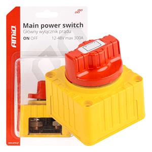 Switches, Main Power Switch 12 48V max.300A, AMIO