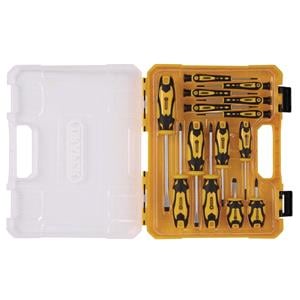 Screwdriver Sets, Draper 03988 Screwdriver Set with Case, Yellow (14 Piece), Draper