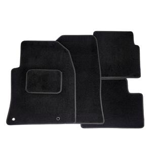 Car Mats, Luxury Tailored Car Mats in Black for Hyundai i30 Estate, 2012 2017   4 Piece   3 Clips, Luxury Tailored Car Mats