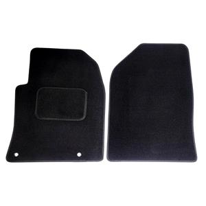Car Mats, Luxury Tailored Car Mats (Front Only) in Black for Toyota Land Cruiser Prado 150 2009 2013   2 Piece   2 Clips In Drivers Mat, Luxury Tailored Car Mats