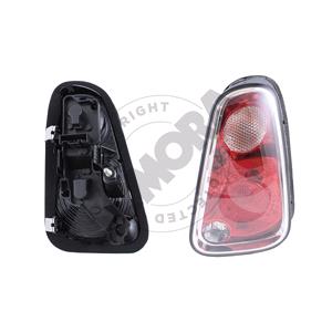 Lights, Right Rear Lamp (With Clear Indicator, With Round Reversing Light, Supplied With Bulbholder And Bulbs, Original Equipment) for Mini MINI Convertible 2004 2006, 