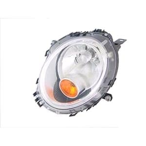 Lights, Left Headlamp (With Amber Indicator, Original Equipment) for Mini Clubman 2006 on, 