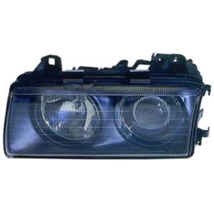 Lights, Left Headlamp for BMW 3 Series Convertible 1991 1994, 