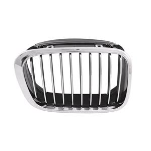 Radiator Grilles, BMW 3 Series, E46, 98 01 RH Grille, With Chrome Vanes, Saloon & Estate, TuV Approved GRP07 PLA, 
