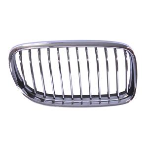 Grilles, BMW 3 Series E91 2009 2011 RH Grille, Chrome, With Chrome Moulding, TUV Approved, 