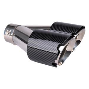 Exhaust Styling Tips, Exhaust Silencer Tip Stainless Steel   Carbon, AMIO