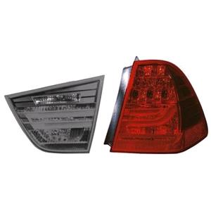 Lights, Right Rear Lamp (Outer, On Quarter Panel, LED, Estate Models Only, Original Equipment) for BMW 3 Series Touring 2009 2011, 