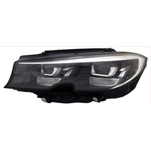 Lights, Left Headlamp (LED, With Adaptive Lighting / Extended Scopes, Supplied Without LED Modules) for BMW 3 2019 2022, 