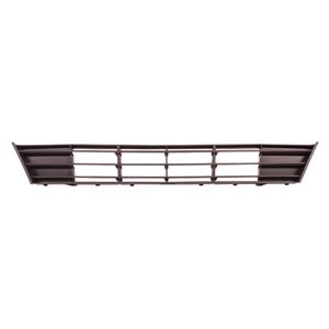 Grilles, BMW 5 Series, F10, 2013 2017 Front Bumper Grille, Centre Section, Matte Black, Not For M Tech Bumpers, 