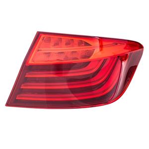 Lights, Right Rear Lamp (Outer, On Quarter Panel, LED, Saloon Models, Original Equipment) for BMW 5 Series 2013 2016, 