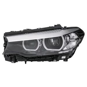 Lights, Left Headlamp (Full LED, Supplied Without Control Modules, Original Eqiupment) for BMW 5 Series 2017 on, 