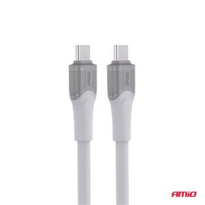 AMIO Fast Charging Cable USB-C to USB-C 60W - 200cm