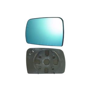 Wing Mirrors, Left Blue Wing Mirror Glass (heated) and Holder for BMW X5, 2000 2006, 