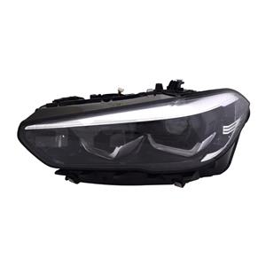 Lights, Left Headlamp (LED, Without Adaptive Lighting, Supplied Without Control Module, Original Equipment) for BMW X5 2018 Onwards, 