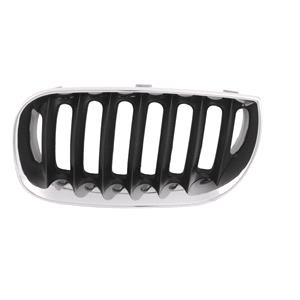 Grilles, Bmw X3 Series E83 2004 2010 Grille L.H. (Passengers Side), With Chrome, 