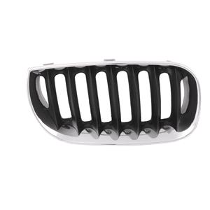 Grilles, Bmw X3 Series E83 2004 2010 Grille R.H. (Drivers Side), With Chrome, 
