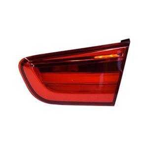 Lights, Right Rear Lamp (Inner, On Boot Lid, LED, Supplied With Bulbholder, Original Equipment) for BMW 1 Series 5 Door 2015 to 2019, 