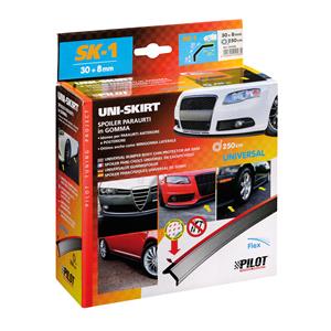 Uni-Skirt, Universal Body Chin Protector Air Dam - 30+8 mm