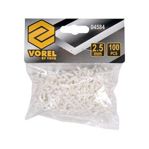 Tile Spacers, Tile crosses with grip U2,5mm, VOREL