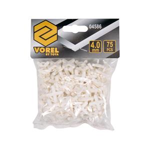 Tile Spacers, Tile crosses with grip U4,0mm, VOREL