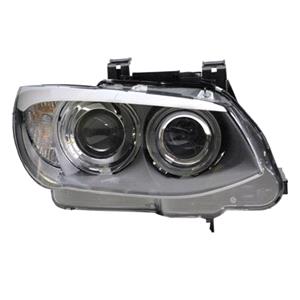 Lights, Right Headlamp (Bi Xenon, Takes D1S/H3/H8 Bulbs, Without Curve Light, Supplied With Motor, Supplied Without Ballast or Bulbs, Original Equipment) for BMW 3 Series Convertible 2006 2010, 