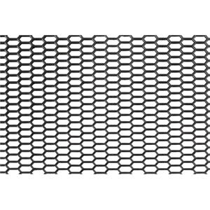 Exterior Tuning and Styling, Original Look, PP ventilation grill   Hexagon 15x35 mm   120x40 cm   Black, Pilot