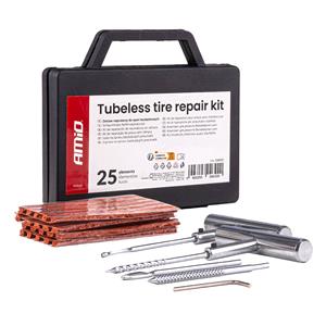 Emergency and Breakdown, Tubeless Tyre Repair Kit   For Fast and Effective Tyre Repairs, AMIO