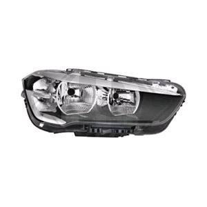 Lights, Right Headlamp (Halogen, Takes H7 / H7 Bulbs, With LED Daytime Running Light, Supplied With Bulbs & Motor, Orignal Equipment) for BMW X1 2015 on, 