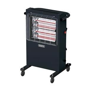 Electric Heaters, Draper 04745 230V Infrared Cabinet Heater, 2.8kW, 9553 BTU , Draper