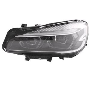 Lights, Left Headlamp (LED, Without Adaptive Lighting, Supplied Without Control Modules, Original Equipment) for BMW 2 Series Active Tourer 2018 2021, 