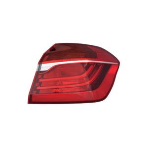 Lights, Right Rear Lamp (Outer, On Quarter Panel, Standard Bulb Type, For Vehicles With Halogen Headlamps, Supplied With Bulbholder, Original) for BMW 2 Active Tourer Van 2013 to 2018, 