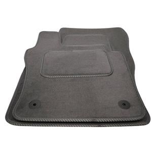 Car Mats, Luxury Tailored Car Floor Mats in Grey for Peugeot 307 Estate  2002 2007   2 Holes Only Version, Luxury Tailored Car Mats