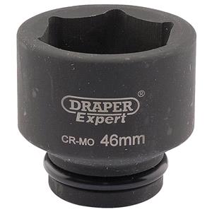 Sockets, Draper Expert 05028 46mm 3 4 inch Square Drive Hi Torq 6 Point Impact Socket, Draper