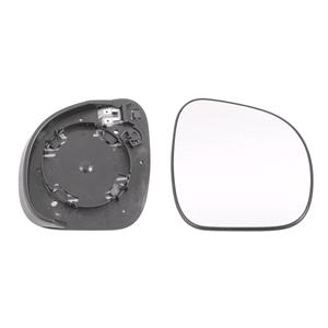 Wing Mirrors, Right Wing Mirror Glass (Heated) for Citroen C3, 2009 2010, 