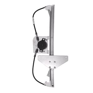 Window Regulators, Front Left Electric Window Regulator Mechanism (without motor) for Citroen C3, 2009 , 4 Door Models, One Touch/AntiPinch Version, holds a motor with 6 or more pins, AC Rolcar